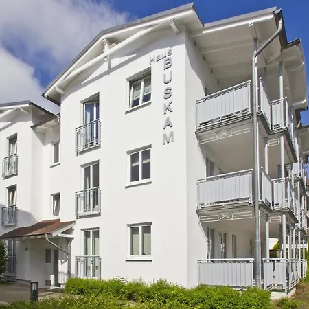Apartmán Villa Buskam Ferienwohnung 27 Mit Sauna- Und Schwimmbadnutzung Im Ahoi Sellin