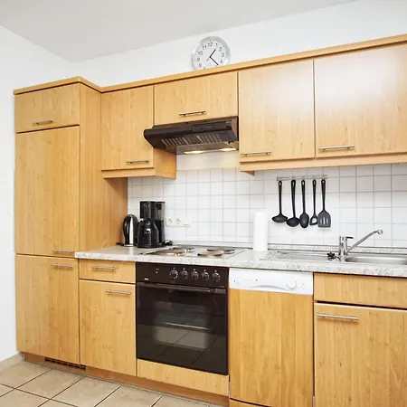 Apartmán Villa Buskam Ferienwohnung 27 Mit Sauna- Und Schwimmbadnutzung Im Ahoi Sellin